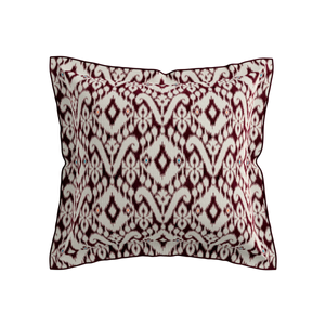 Sato Pair of Square Oxford Pillowcases, Mulberry
