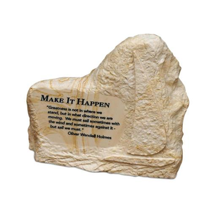 Make it Happen Stone Image Paperweight