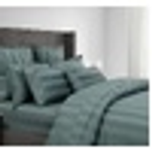 Bespoke 1200TC Sheet Set Slate Green Queen Bed