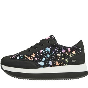 Rocket Dog Womens Rapid Trainers Black