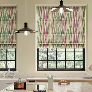 Bombay Velvet, Pink Crush - Roman Blind