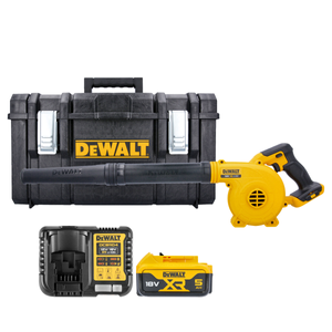 DeWalt DCV100N KIT-16 18V Li-ion Cordless Jobsite Blower With 1 x 5.0Ah Battery, Charger & Case