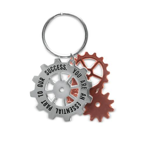 Leadership Compass Metal Keychain
