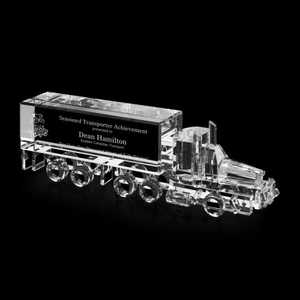 Big Rig Unique Crystal Award