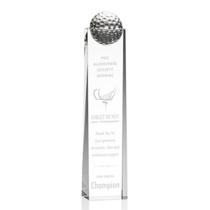 Dunbar Golf Towers Crystal Award