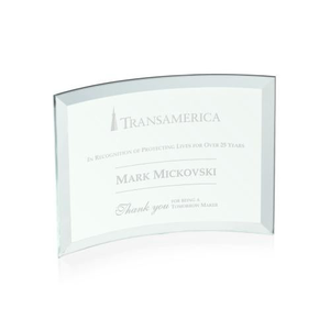 Madison Jade Arch & Crescent Glass Award