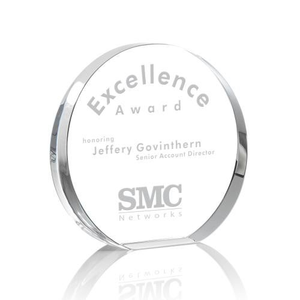 Glenwood Circle Crystal Award