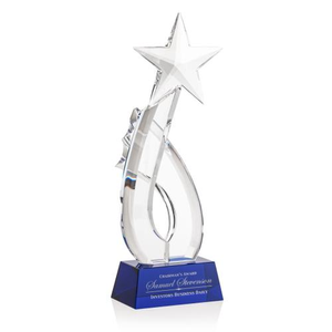 Odessa Shooting Blue Star Crystal Award