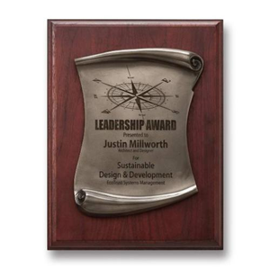 Scroll Plaque