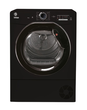 Hoover H-Dry 100 HLEC8LGB80, 8KG, Condenser Tumble Dryer, Black