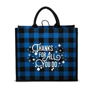 Making a Difference Plaid Tote