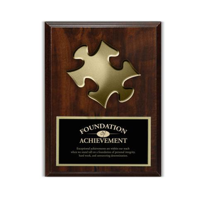 Puzzle 3D Presentation Award Plaque