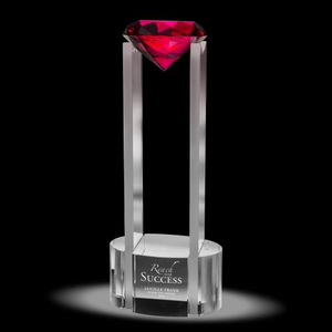 Floating Gem Crystal Award