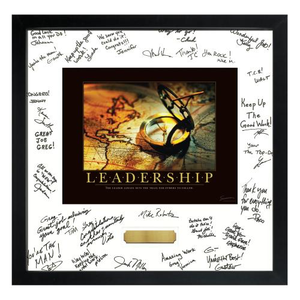 Leadership Compass Signature Frame