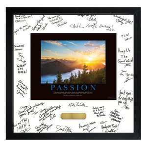Passion Sunrise Signature Frame
