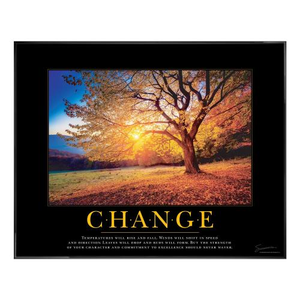 Change Tree Motivational Poster