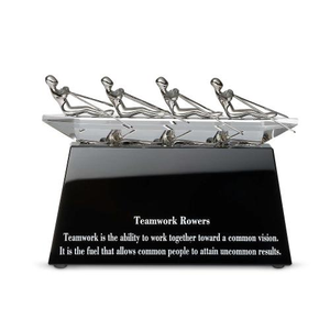 Teamwork Rowers Executive Sculpture