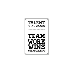 Teamwork Wins Inspirational Art