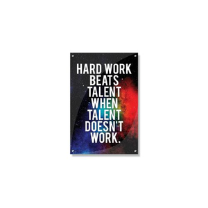 Hard Work Inspirational Art