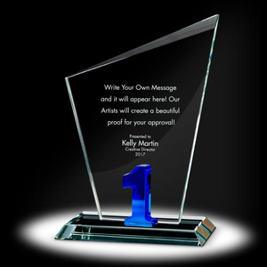 Years of Service Torch Crystal Award