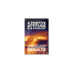 Attitude to Results Inspirational Art