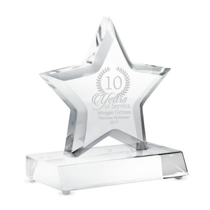 Exceptional Superstar Acrylic Award