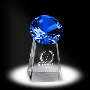 Diamond Testament Crystal Award