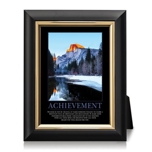 Achievement Mountain Desktop Print
