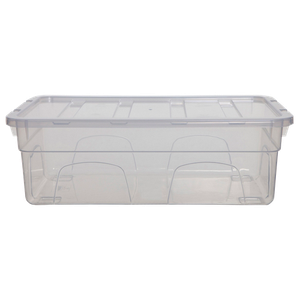 Whitefurze Spacemaster PP (Polypropylene) Storage Box 5 L Transparent 33 x 19 x 11 cm
