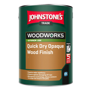 Johnstone's Trade Woodworks Quick Dry Opaque Wood Finish Tinted Colour Match