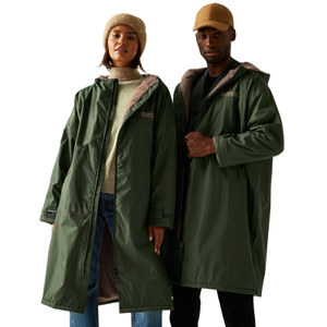 Regatta Outdoor Active Adults Waterproof Changing Robe - S/M / Dark Khaki