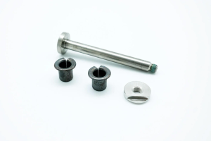 Brompton Main Frame Hinge Spindle and Nut for T Line