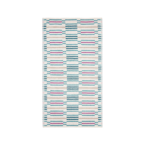 Collector Geo Bath Mat, Aqua