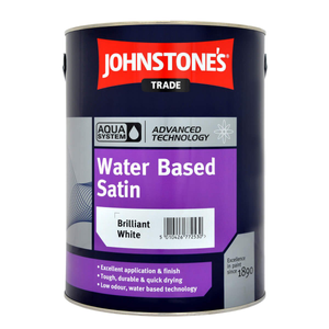 Johnstones Trade Aqua Satin Brilliant White 1L