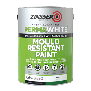 Zinsser PermaWhite Interior Matt White 1L