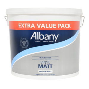 Albany Vinyl Matt Brilliant White 5L