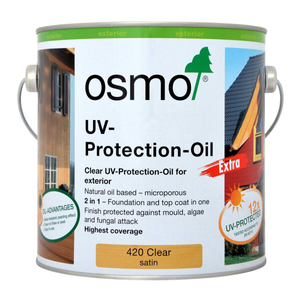 Osmo UV-Protection Oil Extra Satin 420 Clear 125ML