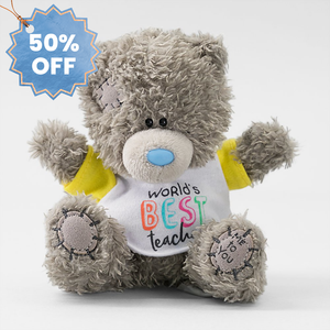 Tatty Teddy 10cm Worlds Best Teacher Bear