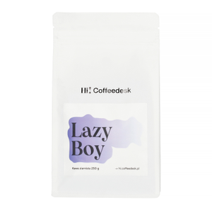 Hi! Coffeedesk - kawa ziarnista bezkofeinowa Lazy Boy Decaf Omniroast 250 g