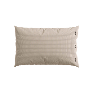 Umma Pair of Standard Pillowcases, Charcoal/Gold