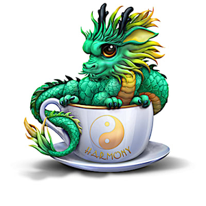 Kayomi Harai Dragonling Teacup Treasures Figurine Collection