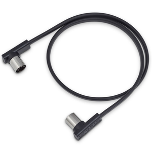 RockBoard Flat Patch Midi Cable 60cm Black