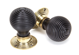 Wooden Beehive Mortice/Rim Knob Set