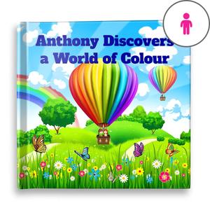 “Discovers a World of Colour" Personalised Story Book