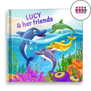“Dolphin Friends" Personalised Story Book