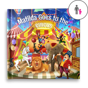 “Goes to the Circus" Personalised Story Book