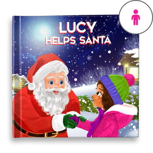 "Aiuto a Babbo Natale" - Libro personalizzato