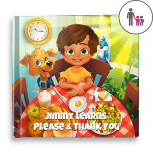 “Learns Please and Thank You" Personalised Story Book