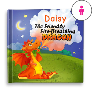 “The Friendly Fire Breathing Dragon" Personalised Story Book