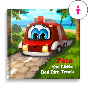 “The Little Red Fire Truck" Personalized Story Book
